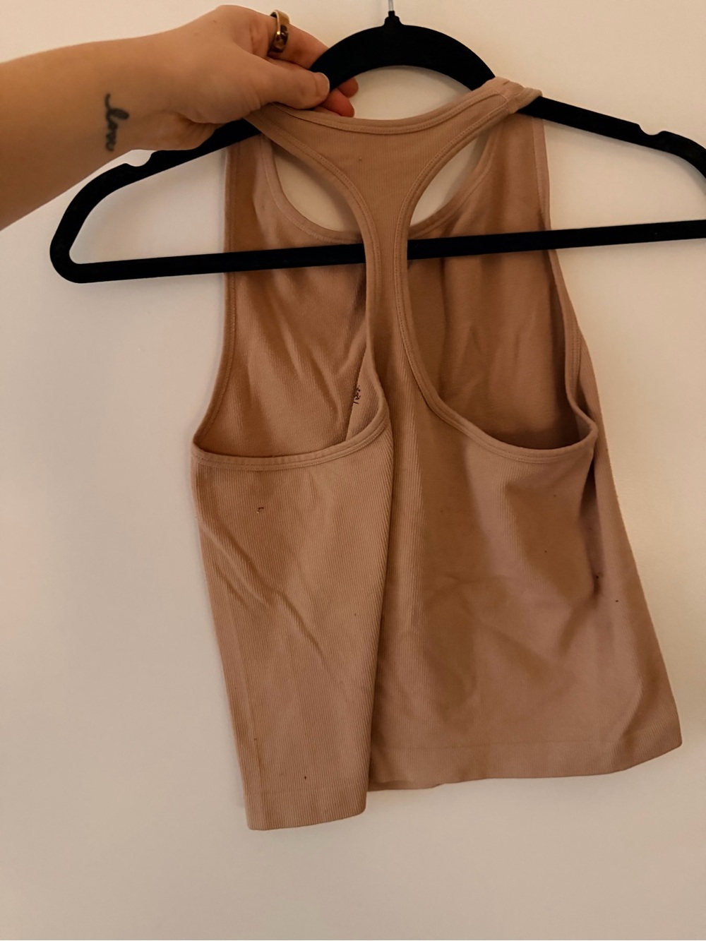 Free People Racerback Ribbed Tank - Picture 4 of 5